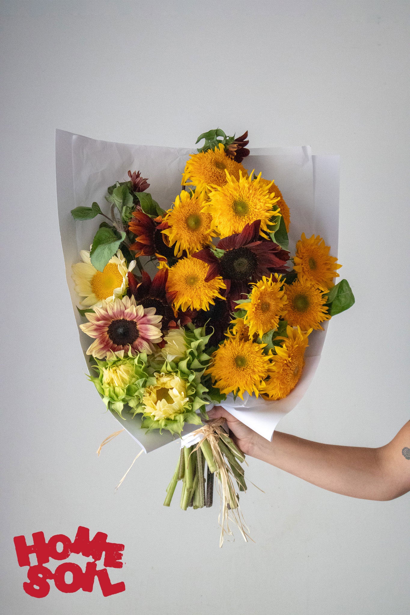 HOME SOIL SUNFLOWER - VASE