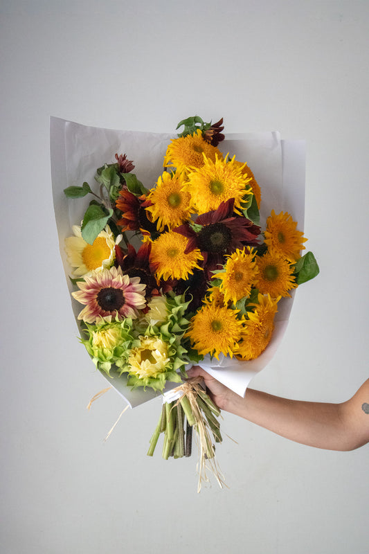 HOME SOIL SUNFLOWER - VASE