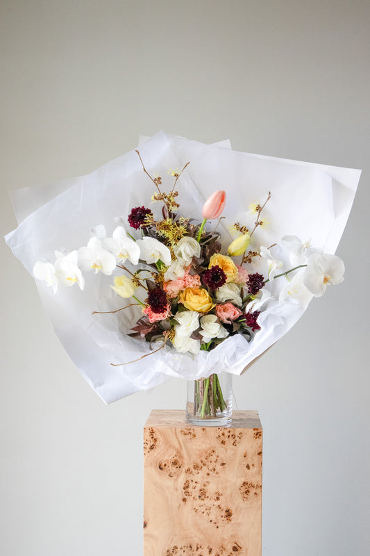 LOVE NOTES VALENTINE'S ARRANGEMENT - VASE